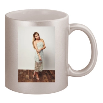 Sarah Hyland 11oz Metallic Silver Mug