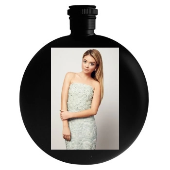 Sarah Hyland Round Flask