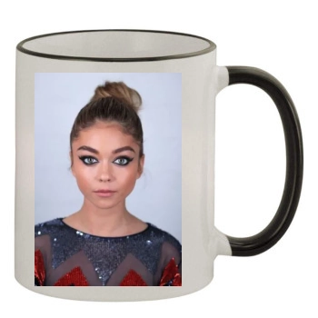 Sarah Hyland 11oz Colored Rim & Handle Mug