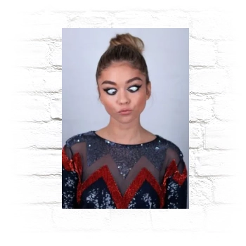 Sarah Hyland Metal Wall Art