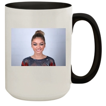 Sarah Hyland 15oz Colored Inner & Handle Mug