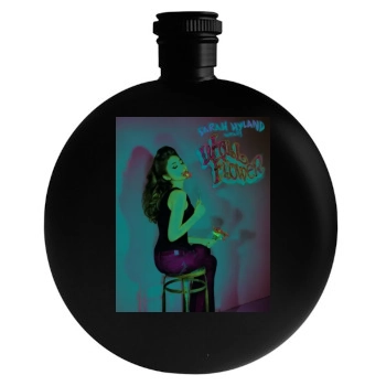 Sarah Hyland Round Flask