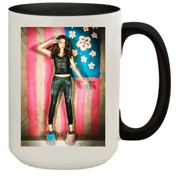 Sarah Hyland 15oz Colored Inner & Handle Mug