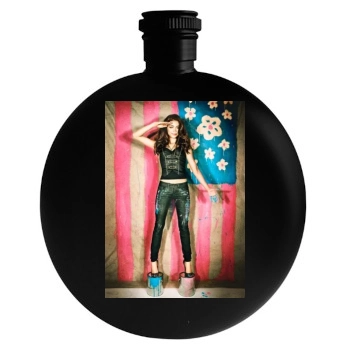 Sarah Hyland Round Flask