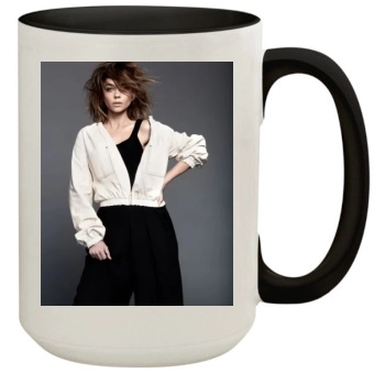 Sarah Hyland 15oz Colored Inner & Handle Mug