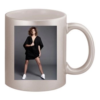 Sarah Hyland 11oz Metallic Silver Mug