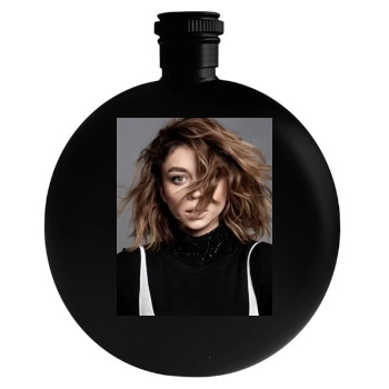 Sarah Hyland Round Flask