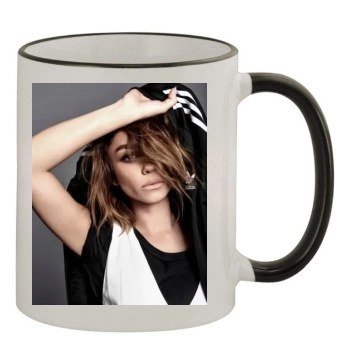 Sarah Hyland 11oz Colored Rim & Handle Mug