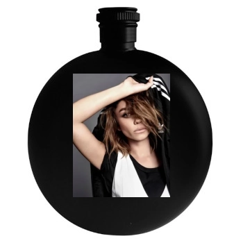 Sarah Hyland Round Flask