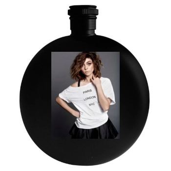 Sarah Hyland Round Flask