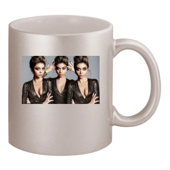 Sarah Hyland 11oz Metallic Silver Mug