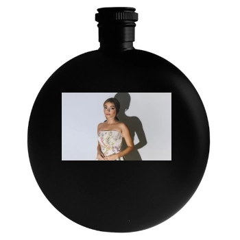 Sarah Hyland Round Flask