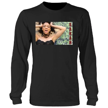 Sarah Hyland Men's Heavy Long Sleeve TShirt