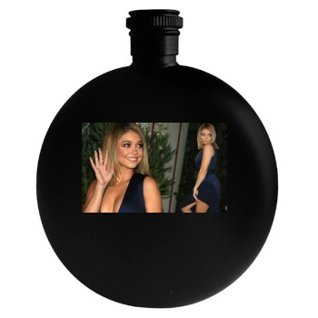 Sarah Hyland Round Flask