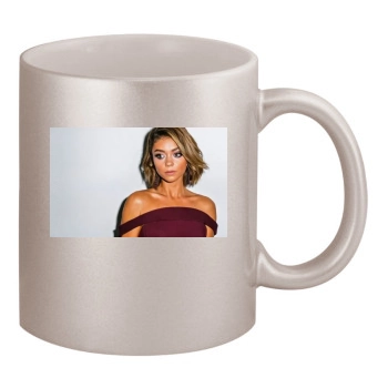 Sarah Hyland 11oz Metallic Silver Mug