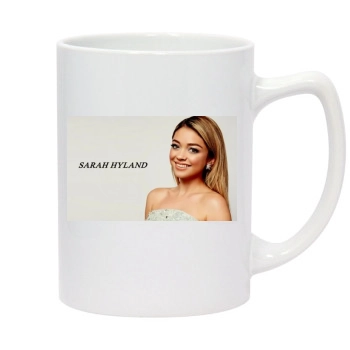 Sarah Hyland 14oz White Statesman Mug