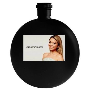 Sarah Hyland Round Flask