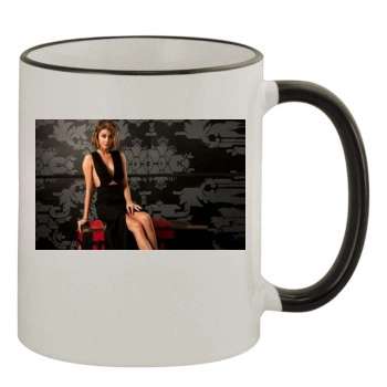 Sarah Hyland 11oz Colored Rim & Handle Mug