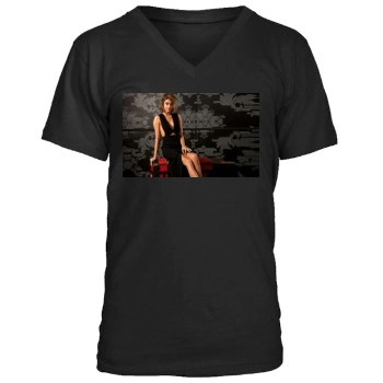 Sarah Hyland Men's V-Neck T-Shirt