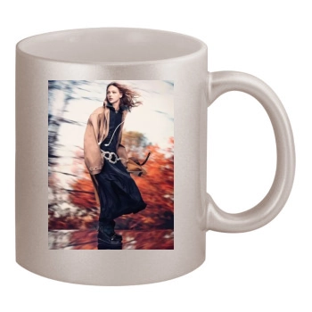 Sasha Pivovarova 11oz Metallic Silver Mug