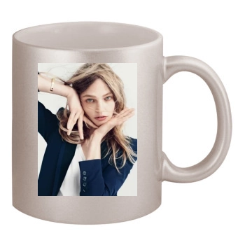 Sasha Pivovarova 11oz Metallic Silver Mug