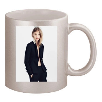 Sasha Pivovarova 11oz Metallic Silver Mug