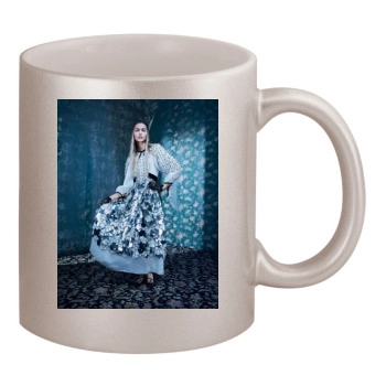 Sasha Pivovarova 11oz Metallic Silver Mug