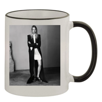 Sasha Pivovarova 11oz Colored Rim & Handle Mug