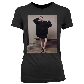 Sasha Pivovarova Women's Junior Cut Crewneck T-Shirt