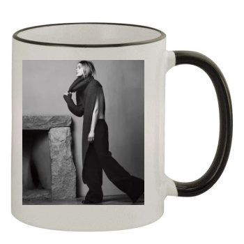 Sasha Pivovarova 11oz Colored Rim & Handle Mug