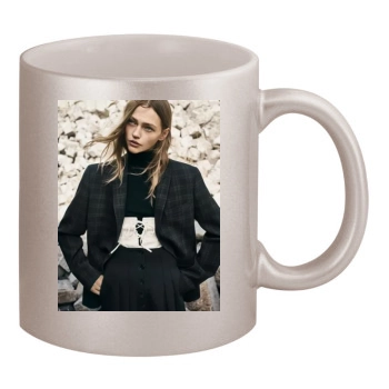 Sasha Pivovarova 11oz Metallic Silver Mug