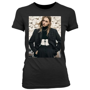 Sasha Pivovarova Women's Junior Cut Crewneck T-Shirt