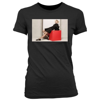 Sasha Pivovarova Women's Junior Cut Crewneck T-Shirt