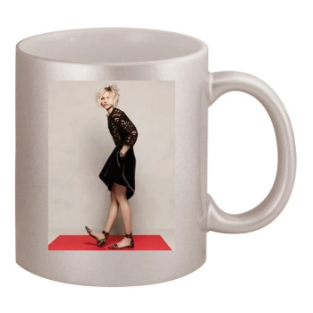 Sasha Pivovarova 11oz Metallic Silver Mug