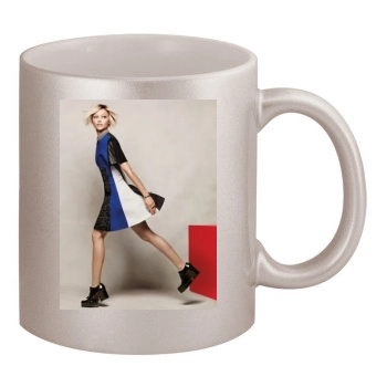 Sasha Pivovarova 11oz Metallic Silver Mug