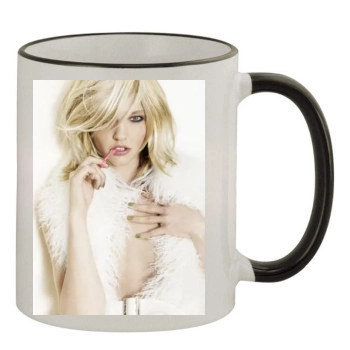 Sasha Pivovarova 11oz Colored Rim & Handle Mug