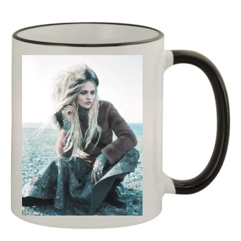 Sasha Pivovarova 11oz Colored Rim & Handle Mug