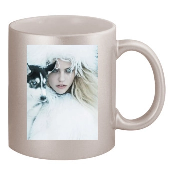 Sasha Pivovarova 11oz Metallic Silver Mug