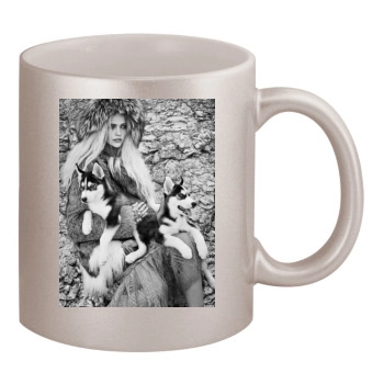 Sasha Pivovarova 11oz Metallic Silver Mug