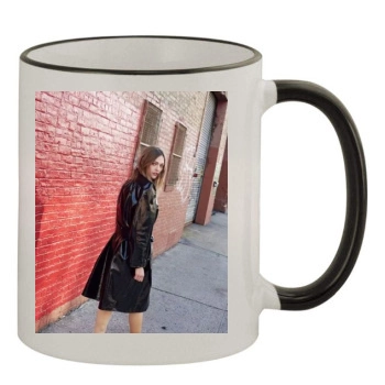 Sasha Pivovarova 11oz Colored Rim & Handle Mug