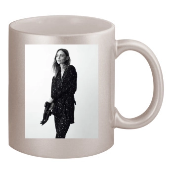 Sasha Pivovarova 11oz Metallic Silver Mug