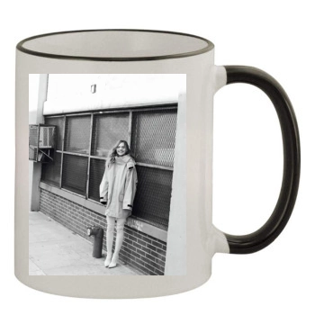 Sasha Pivovarova 11oz Colored Rim & Handle Mug