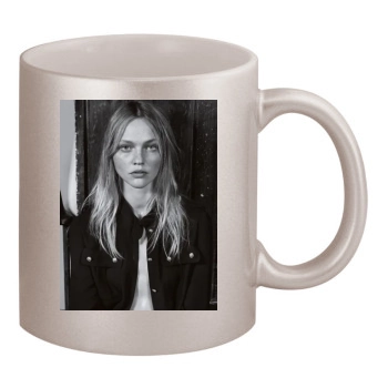 Sasha Pivovarova 11oz Metallic Silver Mug