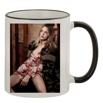 Sasha Pivovarova 11oz Colored Rim & Handle Mug