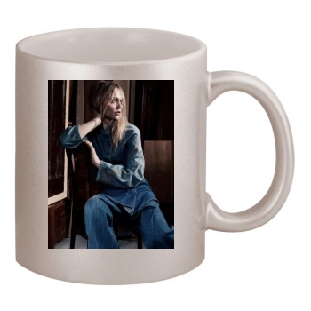 Sasha Pivovarova 11oz Metallic Silver Mug