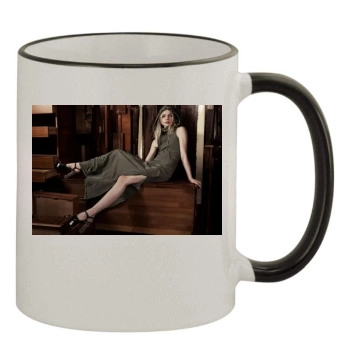 Sasha Pivovarova 11oz Colored Rim & Handle Mug