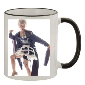 Sasha Pivovarova 11oz Colored Rim & Handle Mug