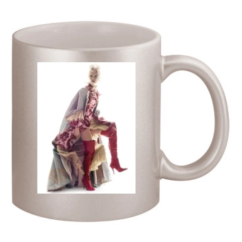 Sasha Pivovarova 11oz Metallic Silver Mug