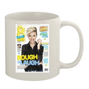 Scarlett Johansson 11oz White Mug