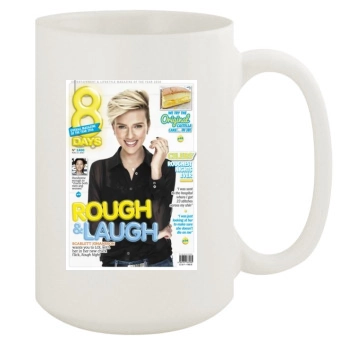 Scarlett Johansson 15oz White Mug